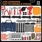 Kids Tool Bench Set With Electric Drill And Chair construction Workbench Toys   