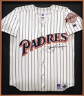 Padres Tony Gwynn Autographed Framed Pinstripes Russell Jersey Psa dna 2a20116