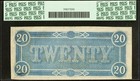 1864 Csa T-67  20 Confederate States Of America Note Pcgs Gem New 65 Ppq