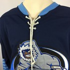 Evansville Icemen Minor League Chl Echl Ahl Amatuer Semi Pro Lace Hockey Jersey