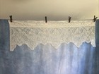Vtg 1990s Heritage Lace Ivory Cherub Angels Window Curtain Valance 20x58    Usa