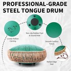 Steel Tongue Drum 15 Notes 14 Inch D-key Panda Balmy Drum Percussion Instrument