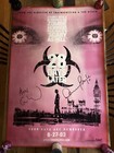 28 Days Later Advance Ds Autograph Poster 27x40- Danny Boyle   Alex Garland