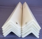 Uhmw White 90     Angle  1 4  Wall Thickness X 2  Arm Width X 24  Pre-drilled 