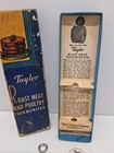 Vintage Taylor Roast Meat And Poultry Thermometer With Box Skewer Made In Usa