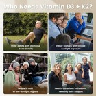 Vev Vitamin D3 K2 Mk7 Softgels 10000iu D3  200mcg K2 With Coconut Oil 300 Count