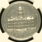 1891 Stockton Courthouse Medal - So-called Dollar Hk-623 Ngc Xf45 Scd Sheriff