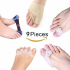 2 9x Big Toe Bunion Splint Straightener Corrector Toe Separator Hallux Valgu Us