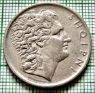 Albania King Zog 1926 R 1 Lek  Alexander The Great On Horseback Minor Scratches