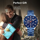 Waterproof Men Watch Stainless Steel Quartz Classic Luminous Business Wristwatch