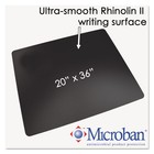 Artistic Rhinolin Ii Desk Pad With Microban 36 X 20 Black Lt612ms