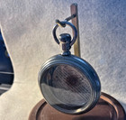 Antique Cresent Pocket Watch Case 18s Lever Set Swing Out