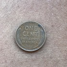 1956 D Lincoln Wheat Cent Error   No Mint Mark Coin