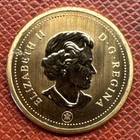 Canada 2009 Copper Plated Steel 1 Cent Specimen Rcm Logo  Elizabeth Ii  Km  490a
