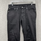 Levis 511 Jeans Mens 31x32 Slim Fit Skinny Black Denim Pants Stretch Flex Medium