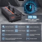 24v 20a Forklift Battery Charger Fully-auto Charger Lead Acid Battery Charger