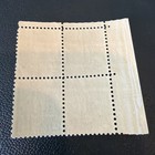 Abraham Lincoln 4 Cent Black Stamps Vintage unused Block Of 4  Mnh