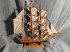 Vintage Wooden Model Ship Mayflower