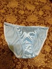 Vtg Satin String Bikini Panties Size Large