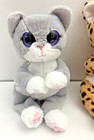 Ty Beanie Baby Bellies Plush Morgan   Lloyd Leopard Cat Lot Of 2 Stuffed Animals