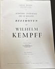 Wilhelm Kempff Beethoven  The 32 Sonatas Salle Pleyel   Program  1970