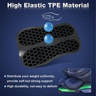 Foldable Passenger Motorcycle Gel Rear Seat Cushion  3d-honeycomb Structure   