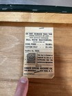 Vintage Singer Sewing Machine Co   Stool Upholstered Seat Antique