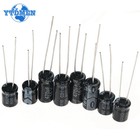 120pcs Electrolytic Capacitors Kit Assorted 12 Values 1uf-470uf 16v 25v 50v Us