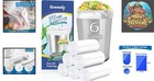 70 Count Leak-proof Clear Trash Can Liners - 6 Gallon For Bathrooms   Offices