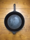 3    Deep 11    Cast Iron Metal Skillet Frying Fry Pan Vintage Style Cookware Decor