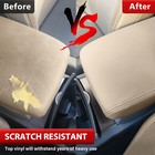 Fits 08-13 Toyota Highlander Leather Center Console Lid Armrest Cover Beige Tan