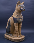 Authentic Ancient Egyptian Antique Rare Cat Goddess Bastet Statue Figurine Bc