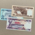 Eagle Note 3 Pcs Zambia Kwacha Banknote Paper Money Currency Colorful