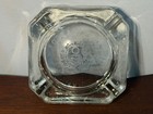 Vintage Hotel Astor Ashtray Glass Thick