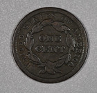 1840-p  liberty Head  One-cent Copper Coin  Braided Hair  Small Date  Very Good