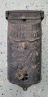 Antique Cast Iron Standard No  2 Mailbox Wall Mount 1920s-damaged 