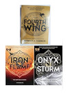 The Empyrean Series 3 Book Collection Set Fourth Wing  iron Flame  Onyx Usa Item