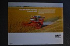 Vintage Massey Ferguson Mf 540 Combine Brochure  -  Near Mint Condition  -  1979