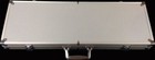 500 Silver Aluminum Chip Case Holds 2 Decks Of Cards And 500 Poker Casino Chips