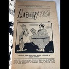 Rare Orig Ww2 Era 1942 V1 N1 Army Post Comic Book Humor Pulp Magazine 1st Issue