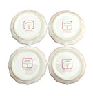 Juliska   s  Winter Holiday Reindeer Games - Snack tidbit  5 1 4    Plate Set  - Nib