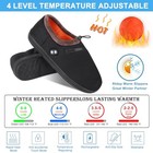  Foot Warmer  Heated M  Us Men 6-8 5   Women 7 5-10 5 Black   Tangerine