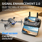 Drone 2026 4k Hd Dual Camera Wifi Fpv Rc Foldable Quadcopter   1 Battery