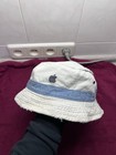Vintage Apple Computers Mac Os Bucket Hat Cap 1999 Used Macintosh Rare Two Logo