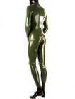 Latex Fetish Catsuit With Front Zip Rubber Jumpsuit Handmade 0 4mm Custom Made