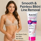 Aavini Instant Hair Removal Cream Root Melting Smooth Skin No Black Spots 200g