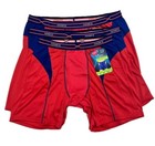 Hanes 3 Pack Men X-temp Performance Cool Boxer Briefs Men Underwear Red Size Xxl
