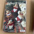Bucilla Gallery Of Stitches 2- Felt Kits Angels  Holiday Bears Kits 33518  33519