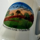 Orlando   Florida Fl Antique Vtg 1900s Lucerne Circle Souvenir China Creamer