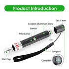 6000miles 532nm Green Laser Pointer Pen Usb Rechargeable Star Visible Beam Light